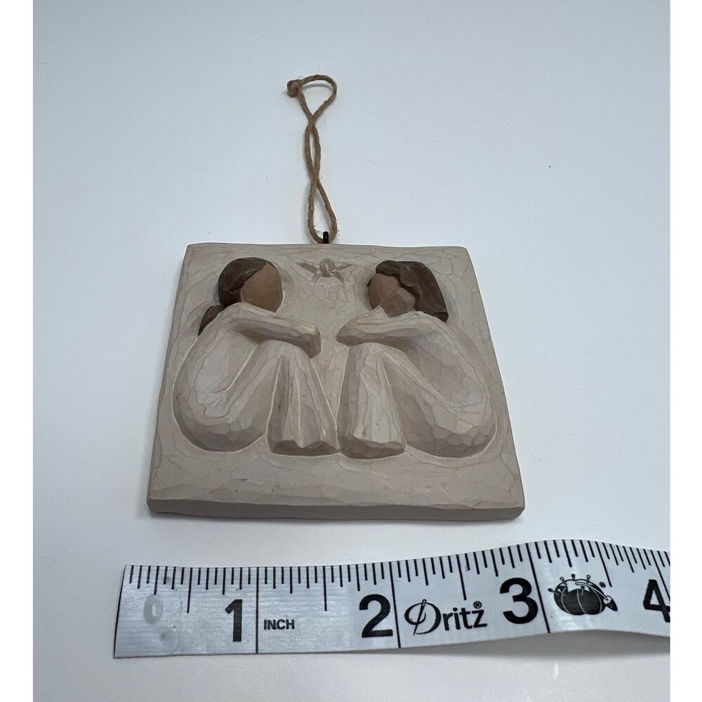 Willow Tree Friendship Ornament Hanging Forever True Forever Friends Plaque
